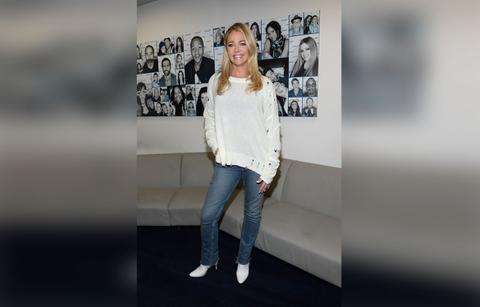 Denise Richards In White Shirt