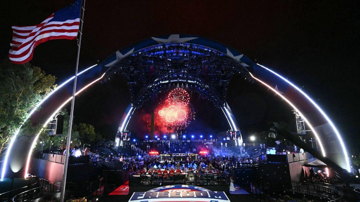 Photo of White House UFC event.