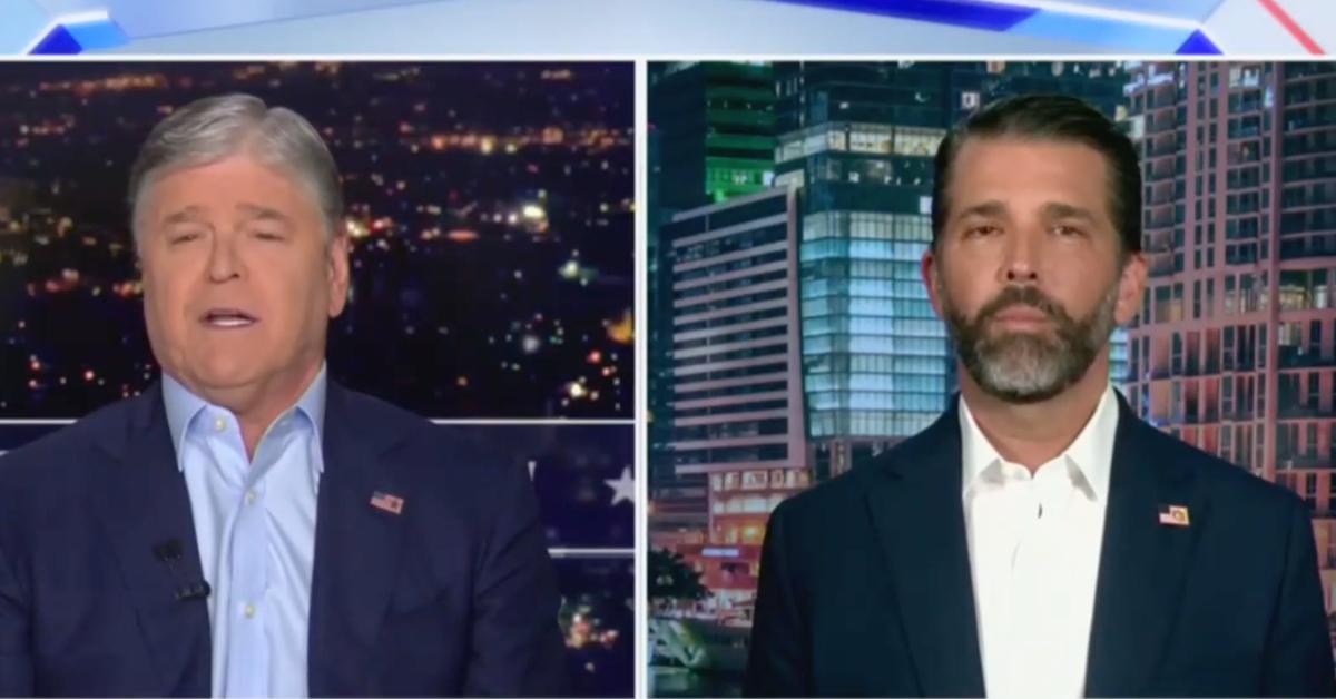 Photo of Donald Trump Jr. was called out for the claims he made about his dad, President Donald Trump, not acting like a king.