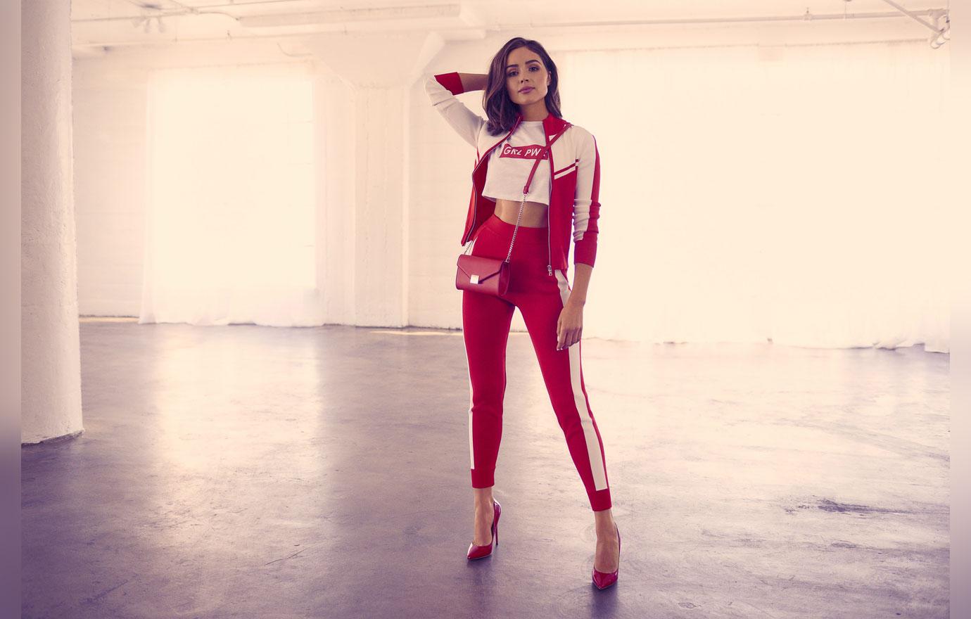 Olivia Culpo shows off ‘girl power’ for Express