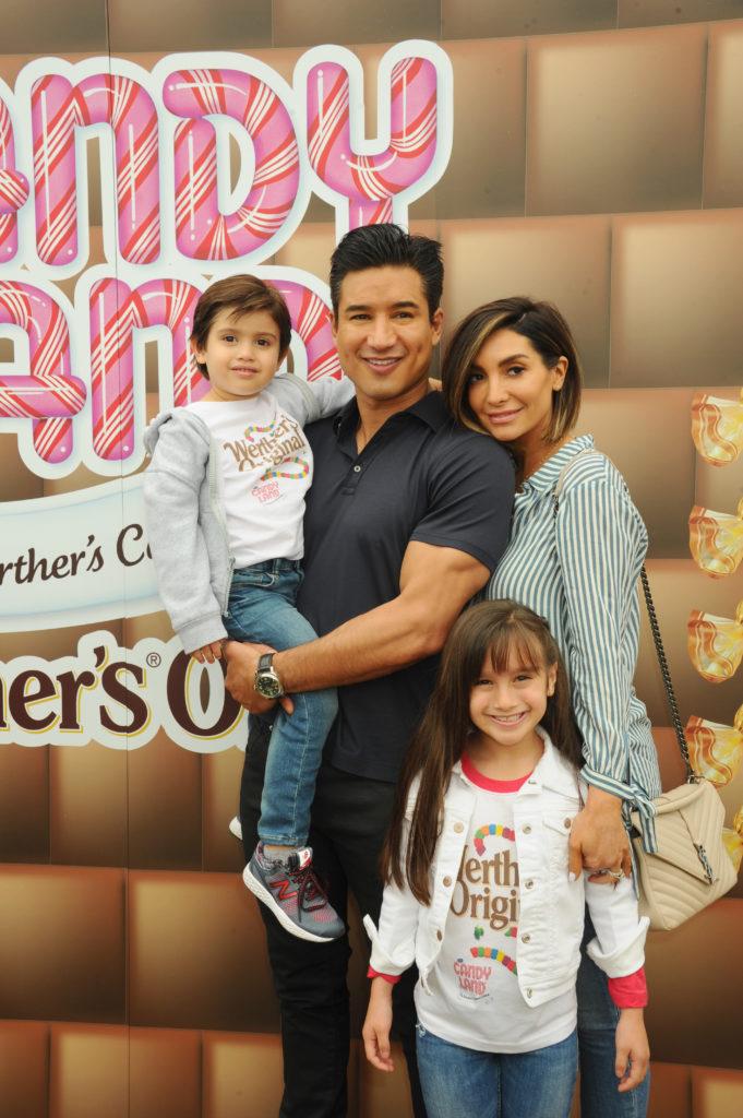 //Mario Lopez and Family at Werthers Original National Caramel Day c Jennifer GreylockGetty x