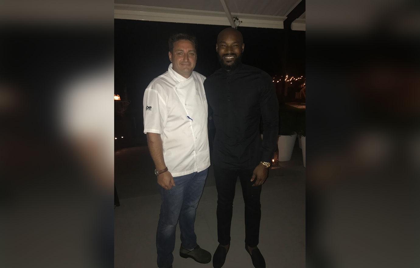 Tyson Beckford + Chef Jose Icardi