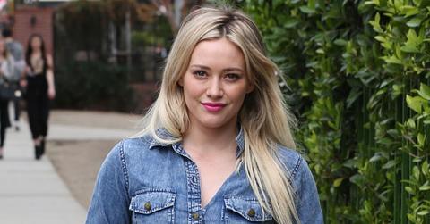 Hilary Duff grabs a fresh juice in West Hollywood, CA
