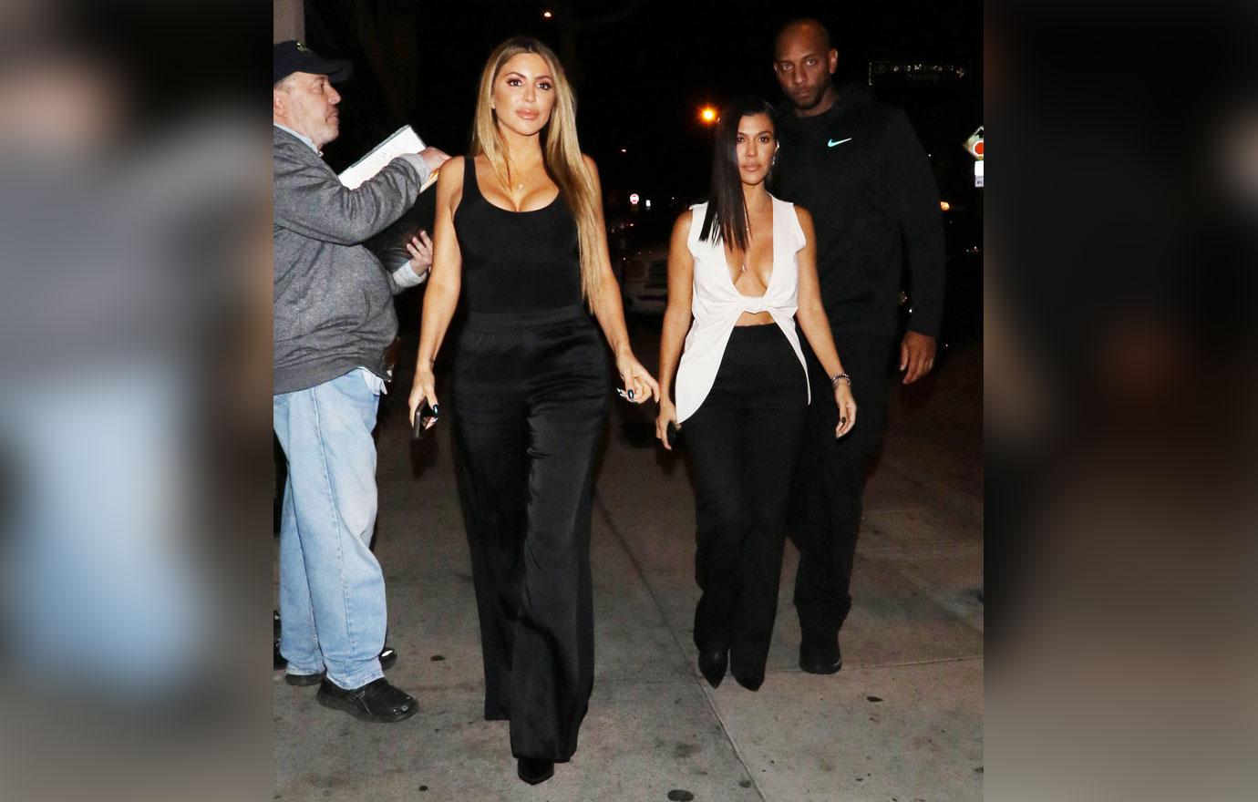 Kourtney Kardashian Larsa Pippen Fight