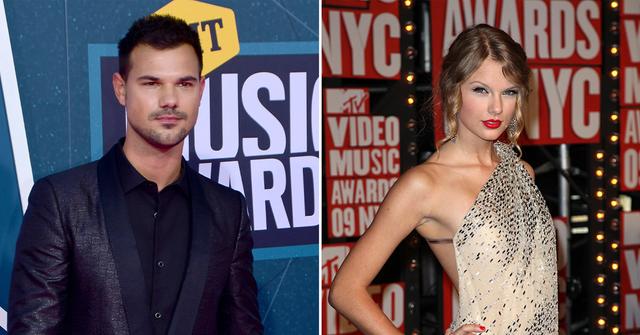 taylor lautner why laughing kanye west interrupted taylor swifts vmas speech pp