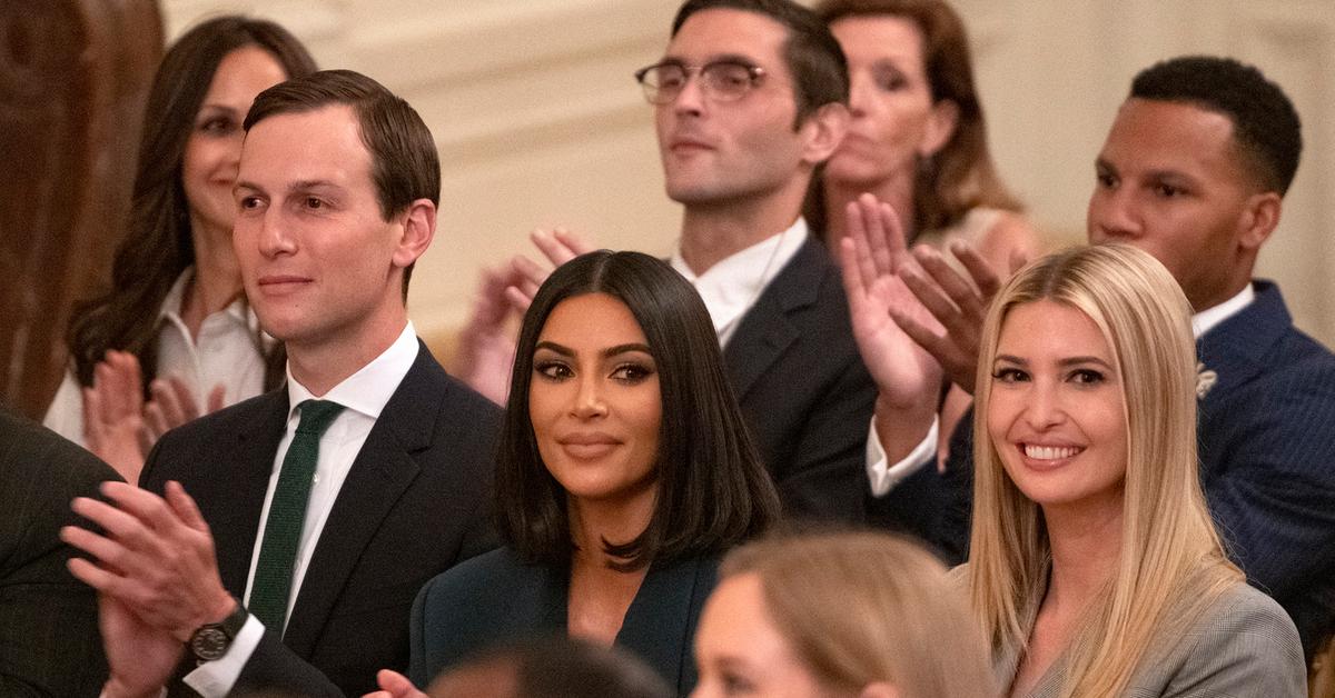 Ivanka Trump Leans On Kim Kardashian For Personal & Legal Advice