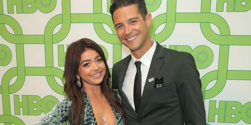 Sarah Hyland Wells Adams Red Carpet Anniversary Post Instagram