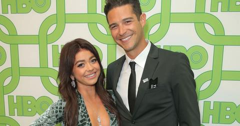 Sarah Hyland Wells Adams Red Carpet Anniversary Post Instagram