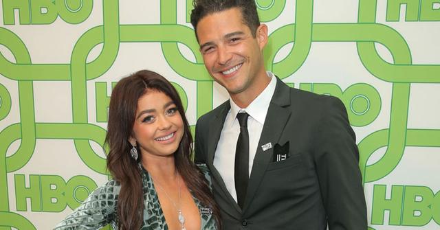 Sarah Hyland Wells Adams Red Carpet Anniversary Post Instagram