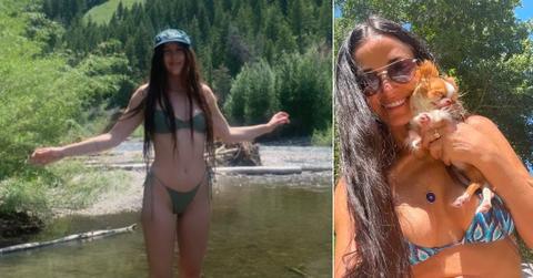 scout willis happy bikini photo demi moore