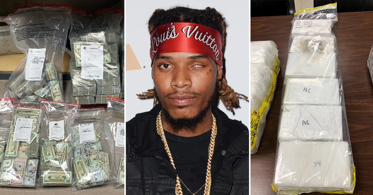 fetty wap drug bust   million cash bricks cocaine arrested fbi drug trafficking ring ok