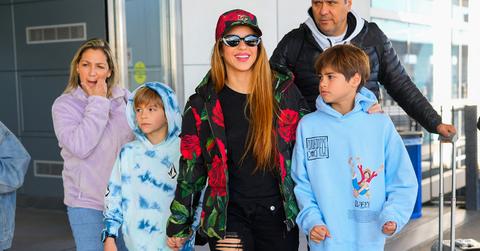 shakira and her children sasha and mila pique mubarek pp