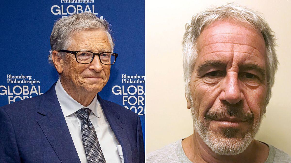 Image of Bill Gates claimed Jeffrey Epstein tried to blackmail him about his extramarital affairs.