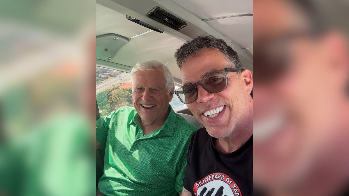 Image of Steve-O reflected on Johnny Knoxville saving his life.