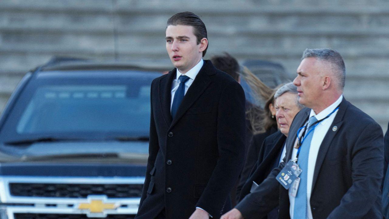 Photo of Democrats have already said they want to investigate Barron's ties to Andrew Tate.