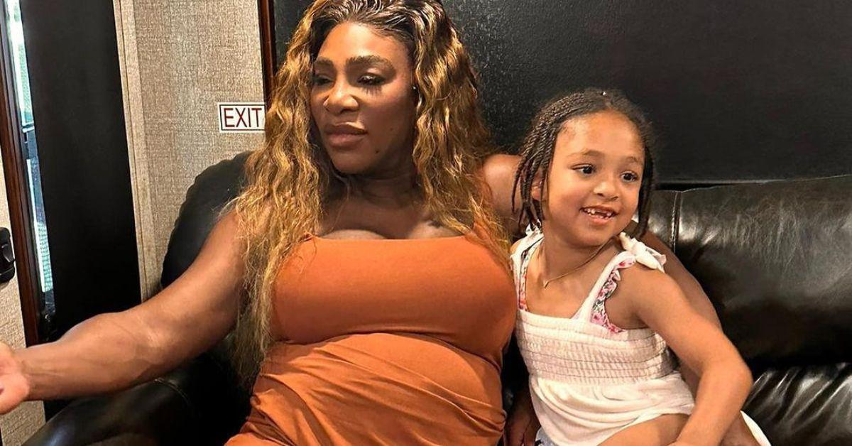 serena williams and her daughters