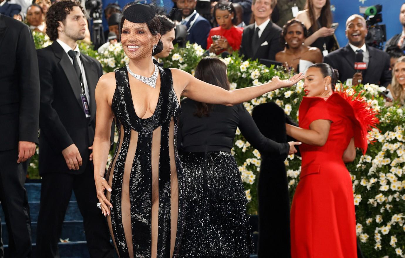 Halle Berry Stuns In Nearly Naked Look At 2025 Met Gala