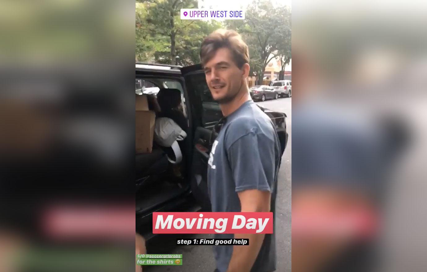 Tyler Cameron Instagram Stories Moves New Apartment Lower East Side NYC