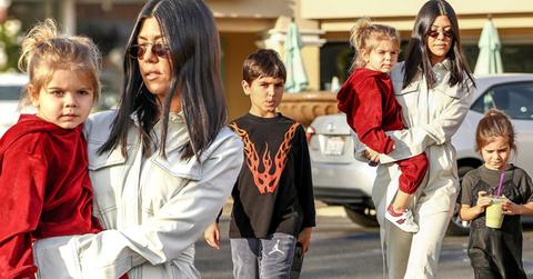 Kourtney kardashian takes kids out after christmas ok pp