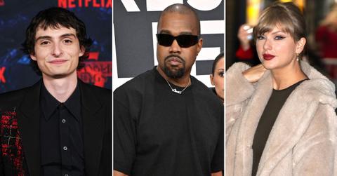Photo of Finn Wolfhard, Kanye West and Taylor Swift