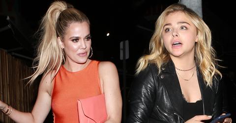 khloe kardashian tweet chloe grace moretz picture