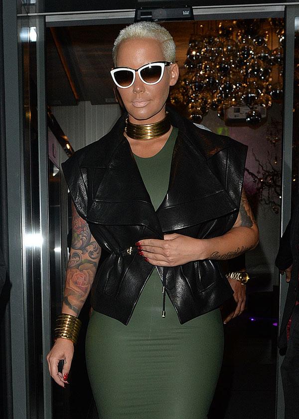 Amber Rose Takes Over London In Her Most Fashionable Outfits Yet!