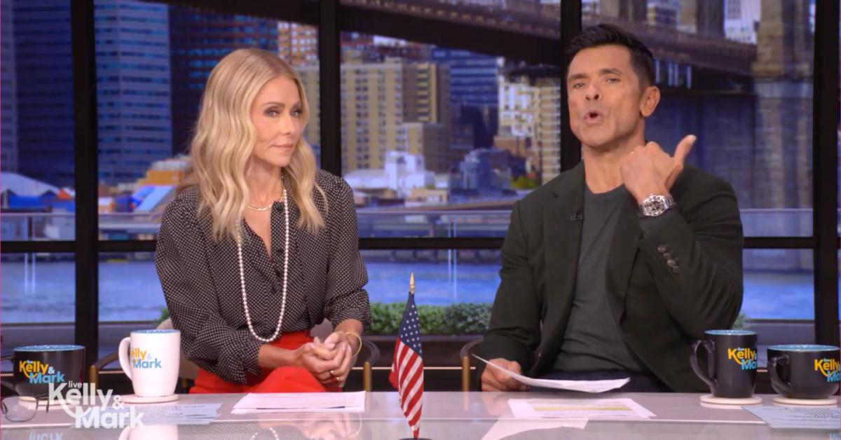 Image of Mark Consuelos doesn't think Kelly Ripa is a good matchmaker.