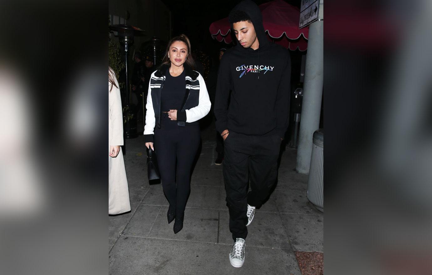 larsa pippen son preston west hollywood sighting