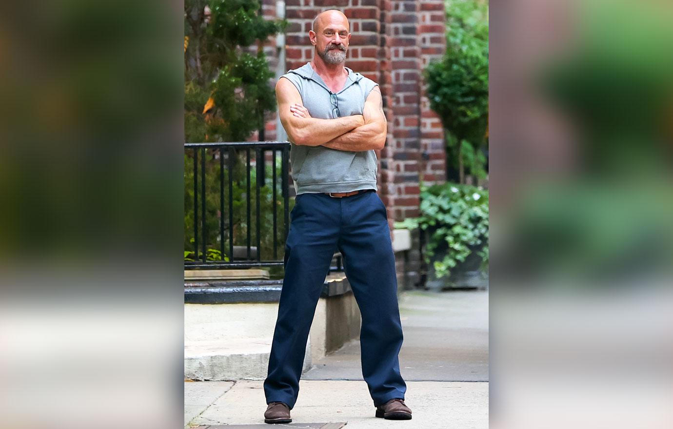 christopher meloni buff arms law and order organized crime