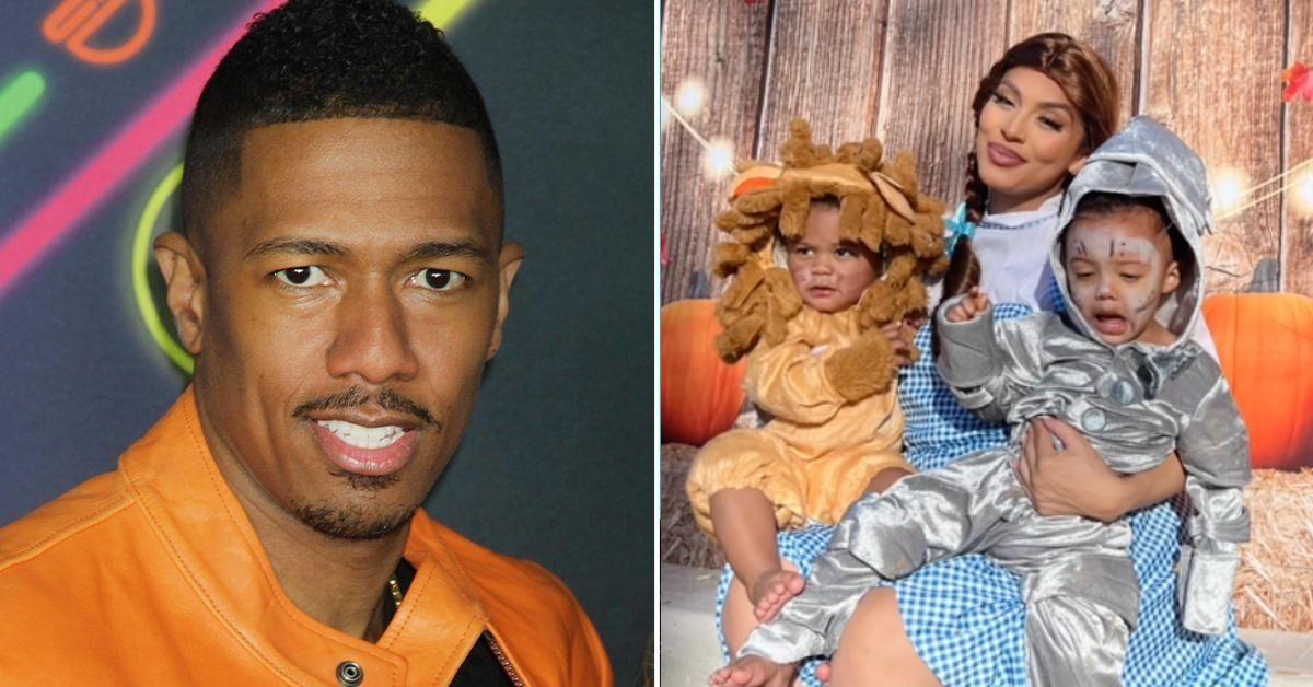 Abby De La Rosa Dresses Her & Nick Cannon's Twins For Halloween Photo