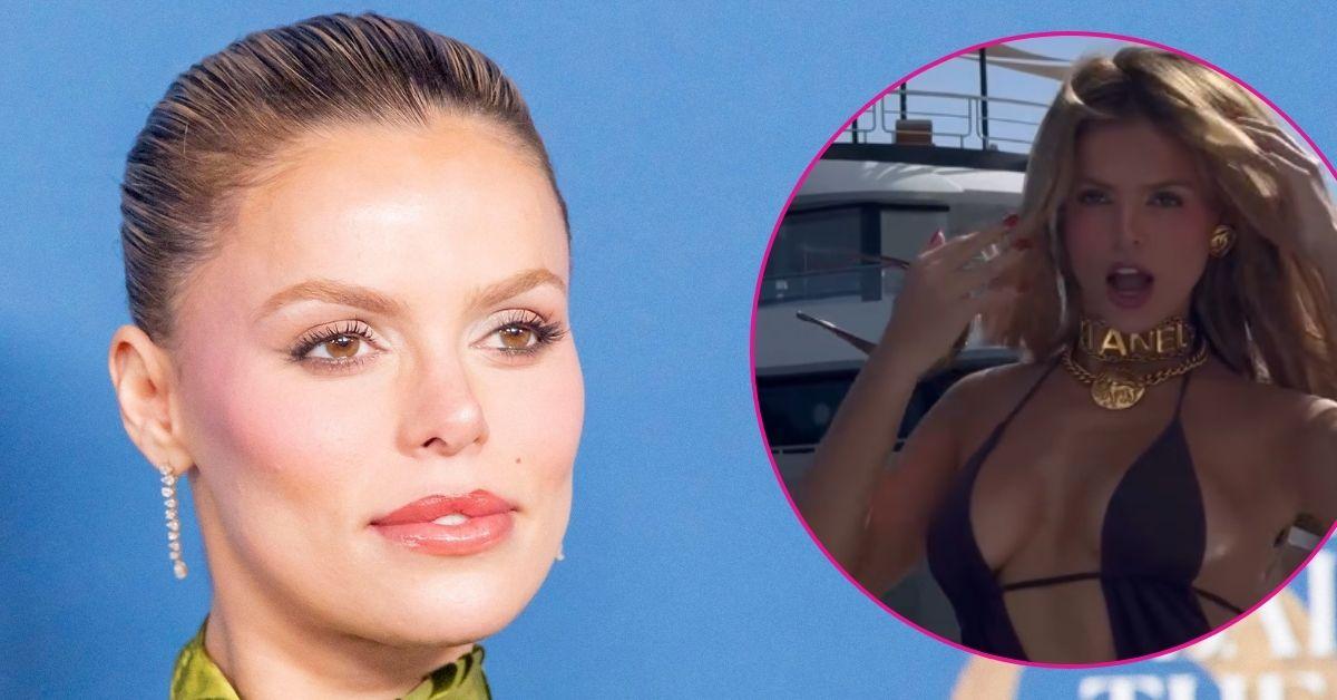 brooks nader low cut bathing suit photos