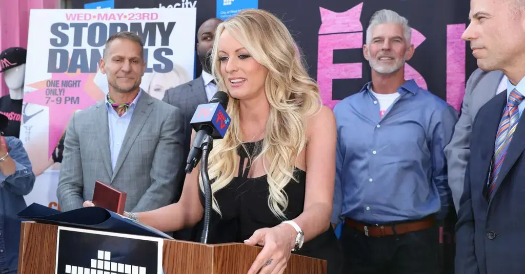 stormy daniels claps back trump lawyer acting adult films liar