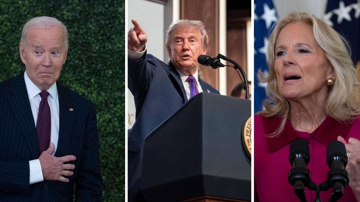 Joe Biden,Donald Trump,Jill Biden