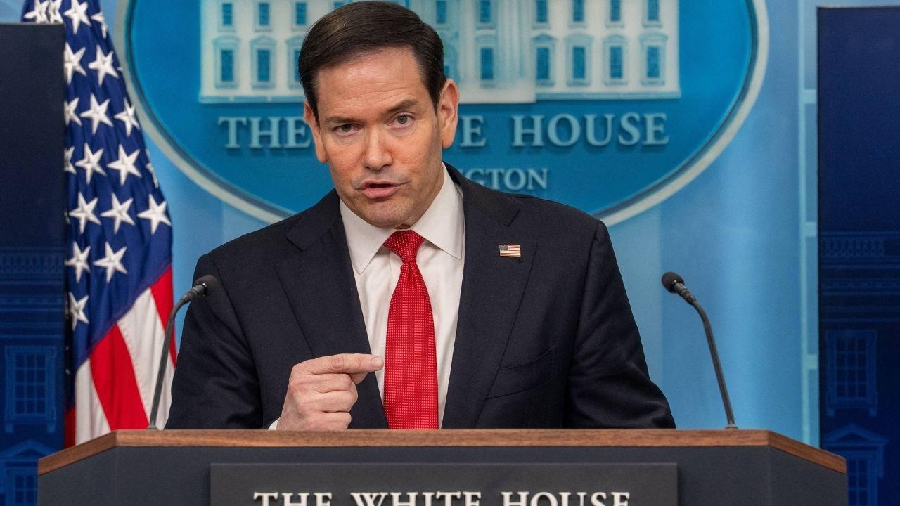 Image of Secretary of State Marco Rubio has been asked to disclose communications concerning the Tate brothers.
