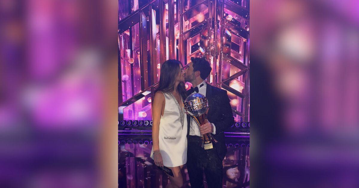 image of The pair got engaged on 'The Bachelor.' 