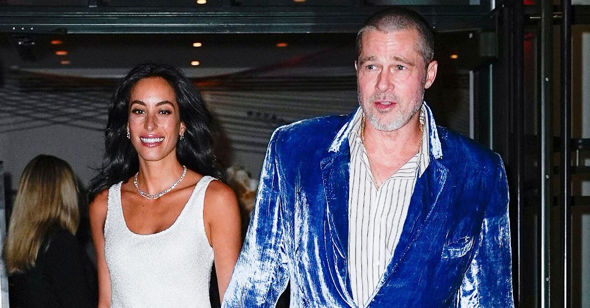 Image of Ines de Ramon reportedly does not mind Brad Pitt's cosmetic work.