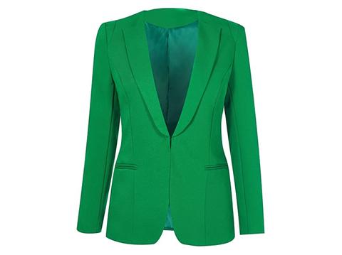 hailey bieber amazing miami dinner green ganni hourglass blazer marni loafers shop