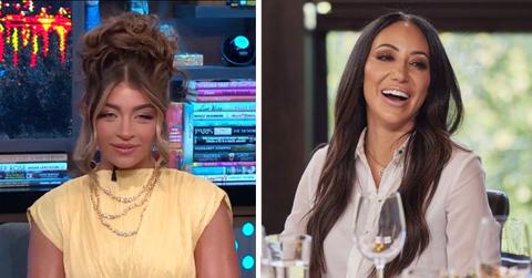 Composite photo of Gia Giudice and Melissa Gorga