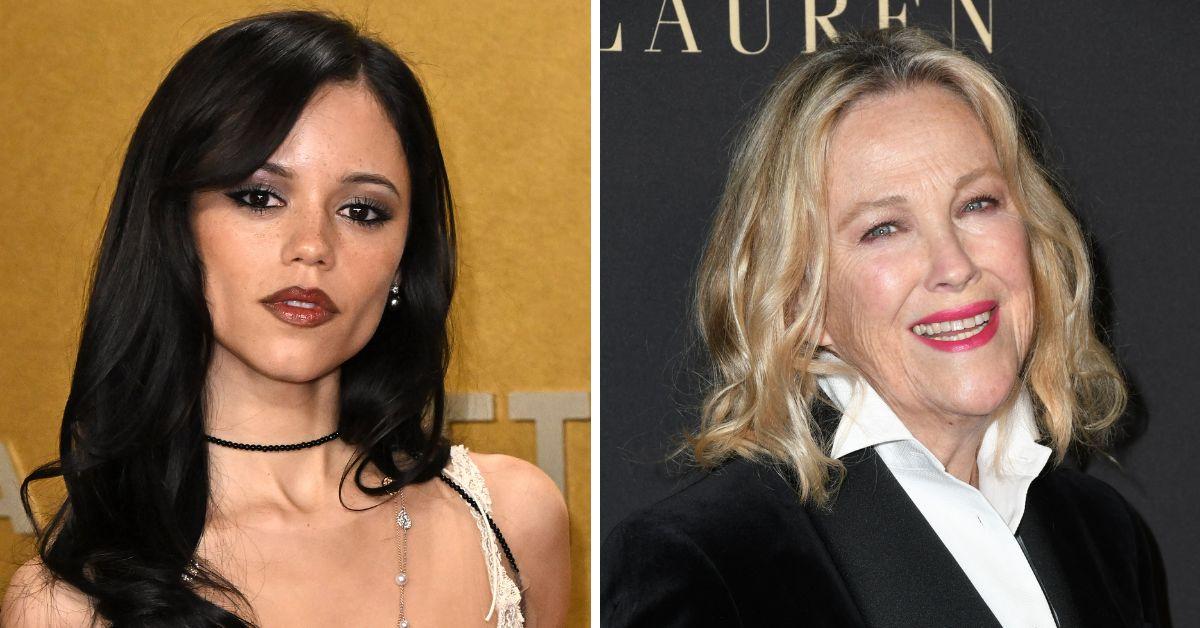 image of Jenna Ortega became emotional during a tribute to Catherine O’Hara.