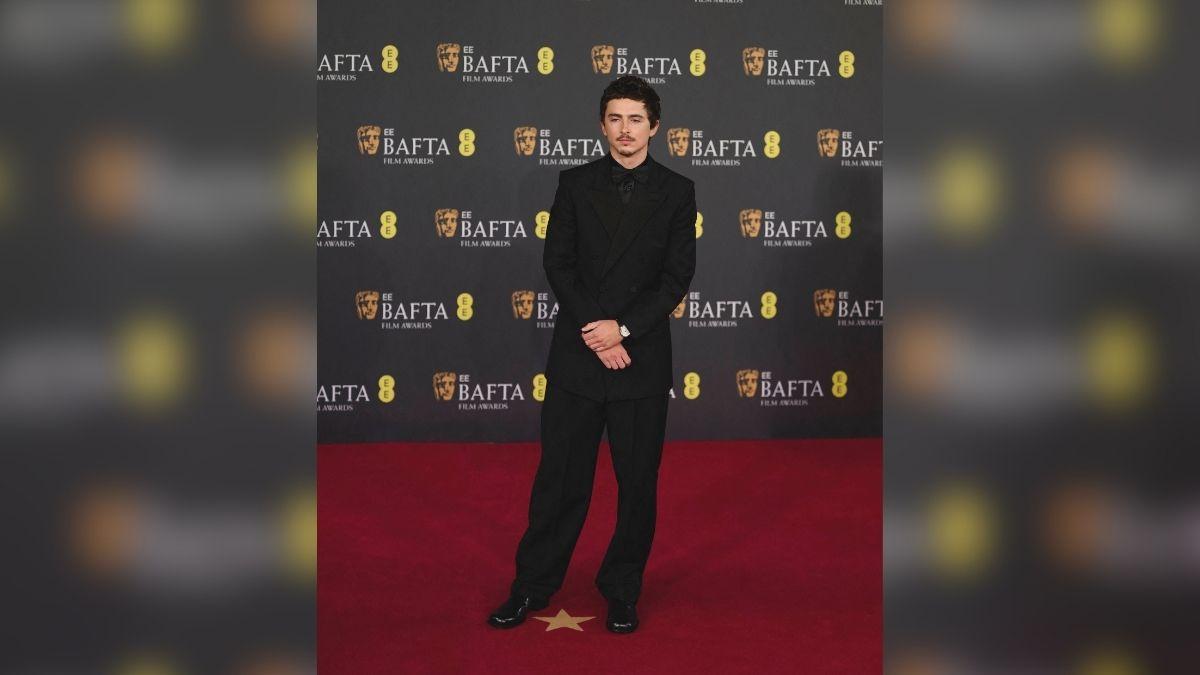 Image of Kylie Jenner’s decision to skip the BAFTAs red carpet perfectly fitted the ‘low-key awards partner’ trend.