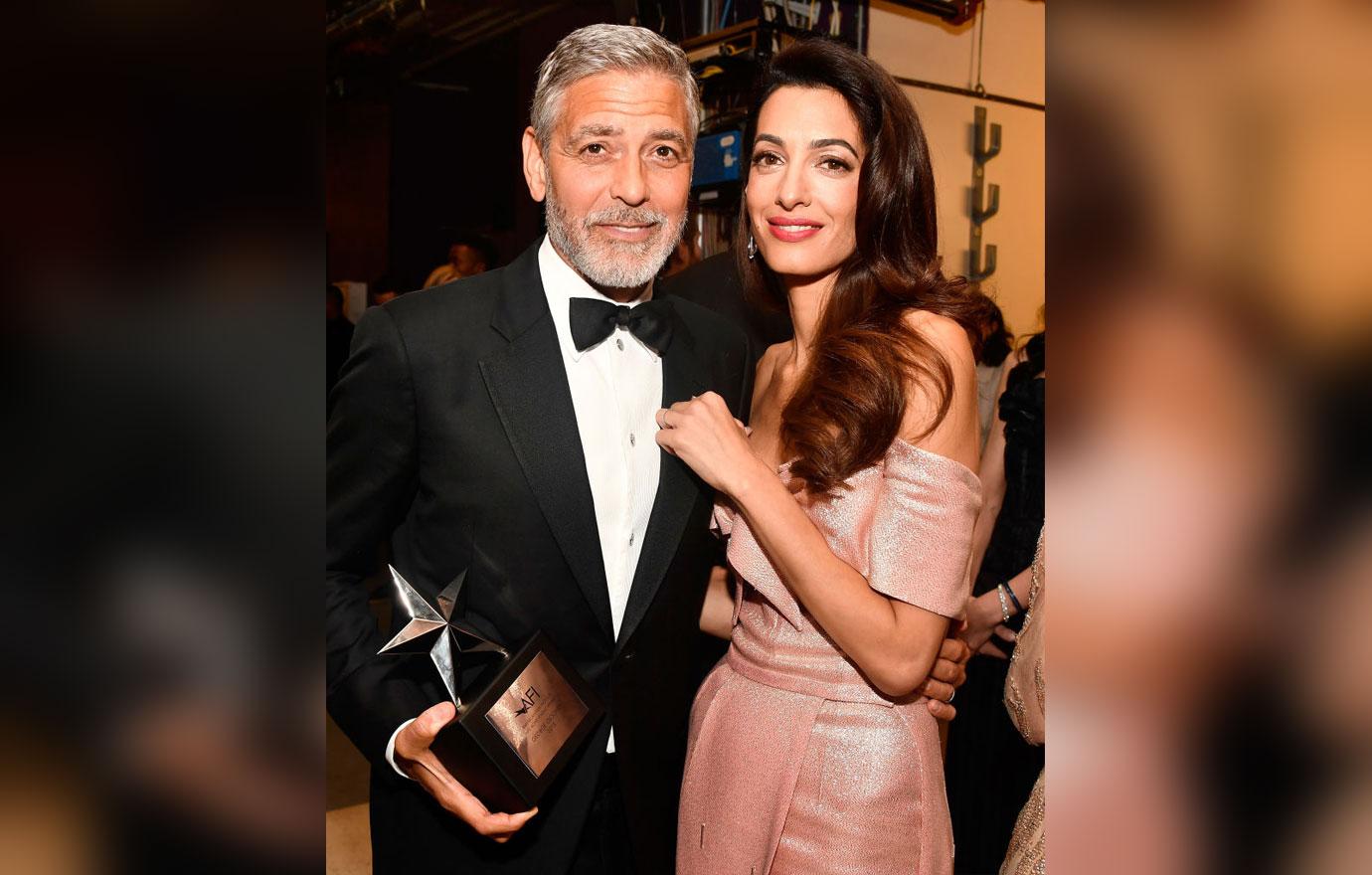 George And Amal Clooney Obama Vacation