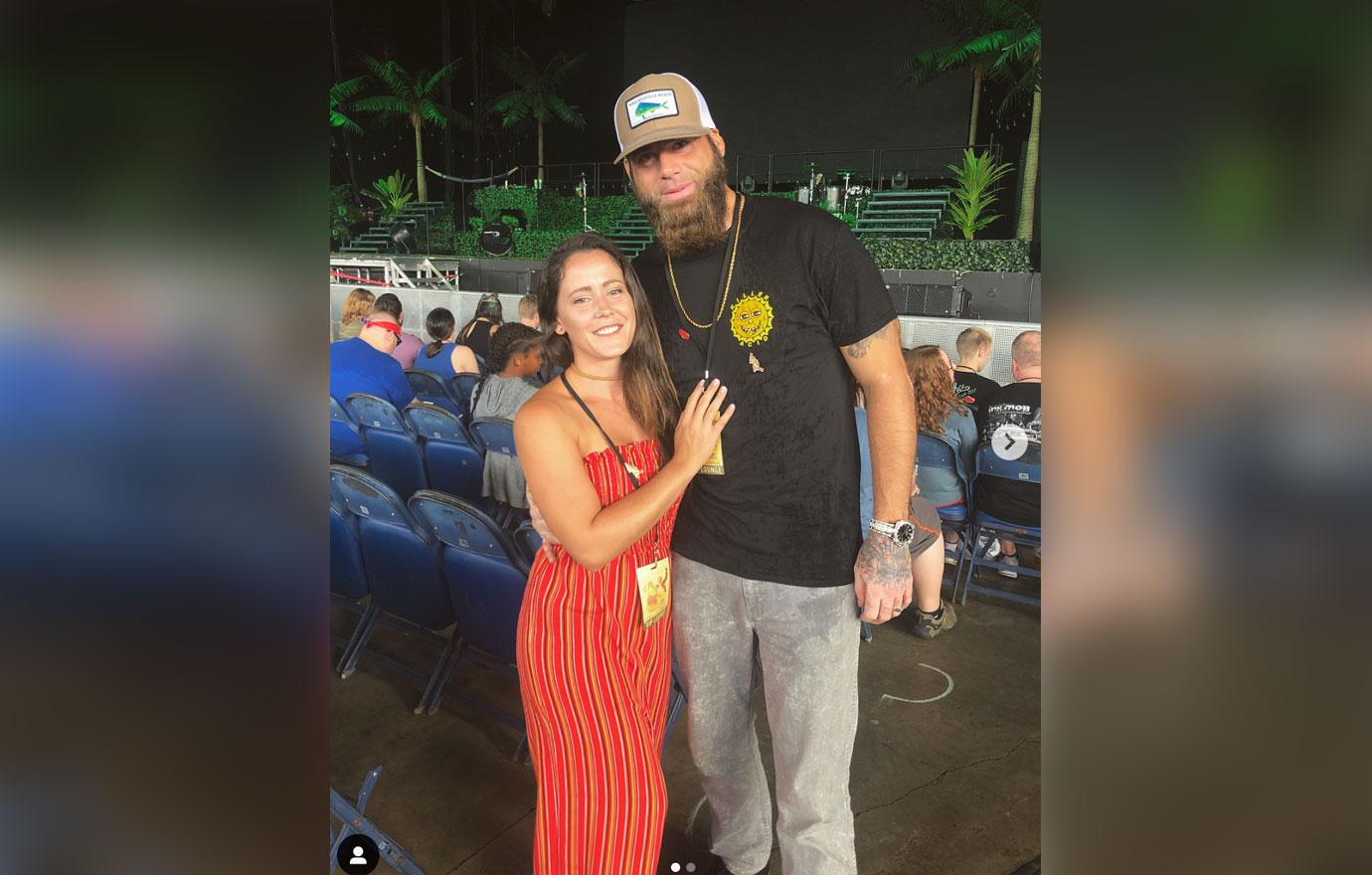 Jenelle Evans And David Eason At Concert Restraining Order