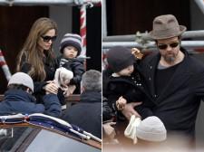 jolie pitt twins 2010