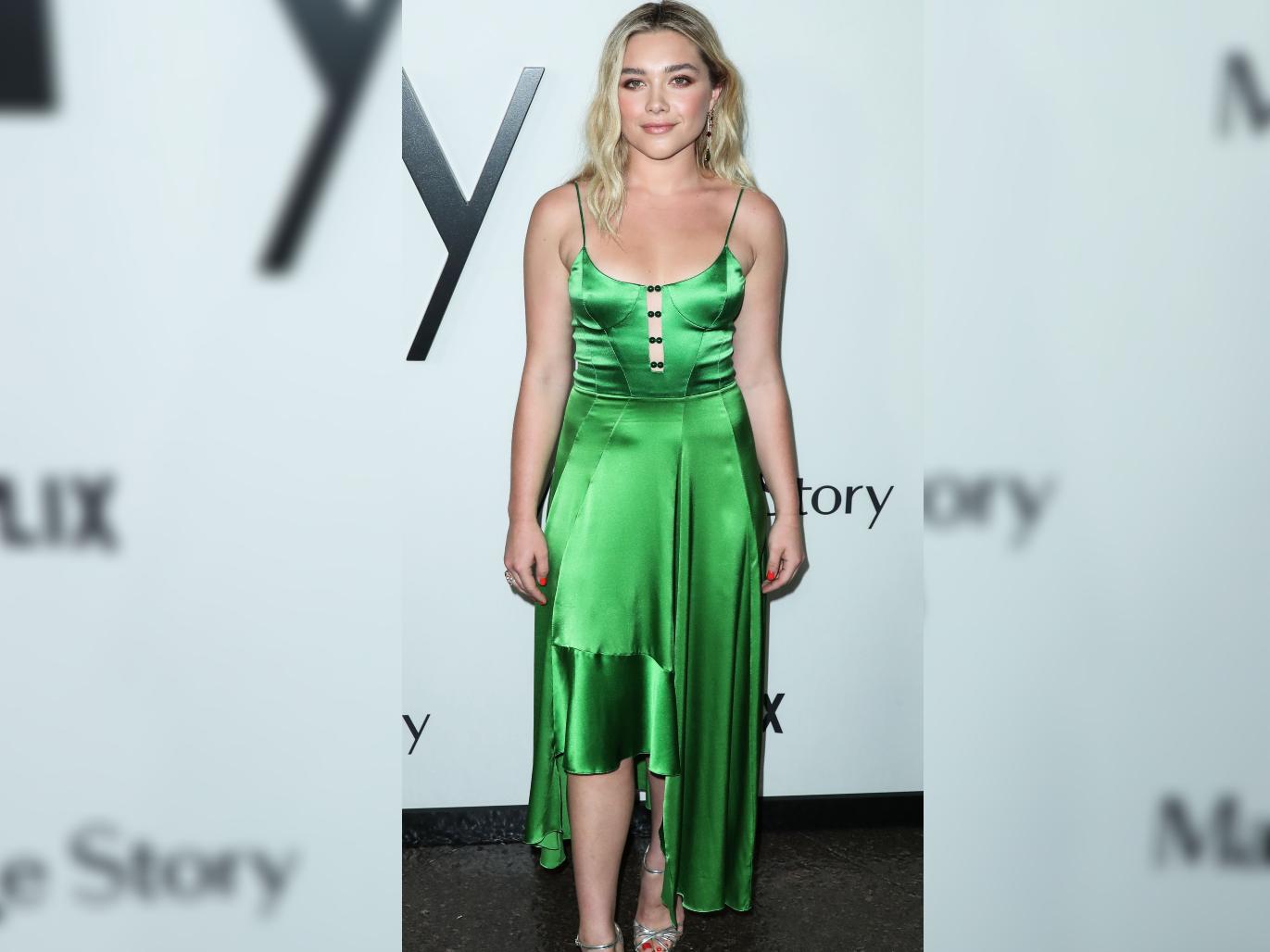 red hot red carpet florence pugh