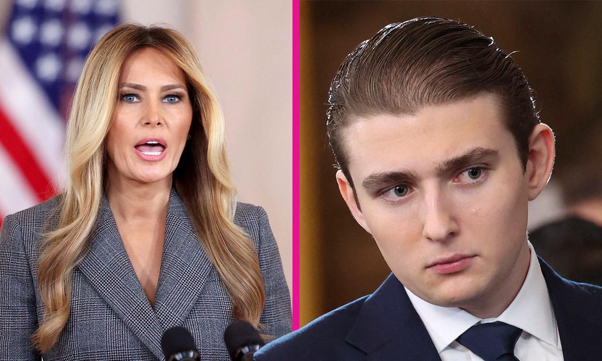  Melania Trump ,Barron Trump