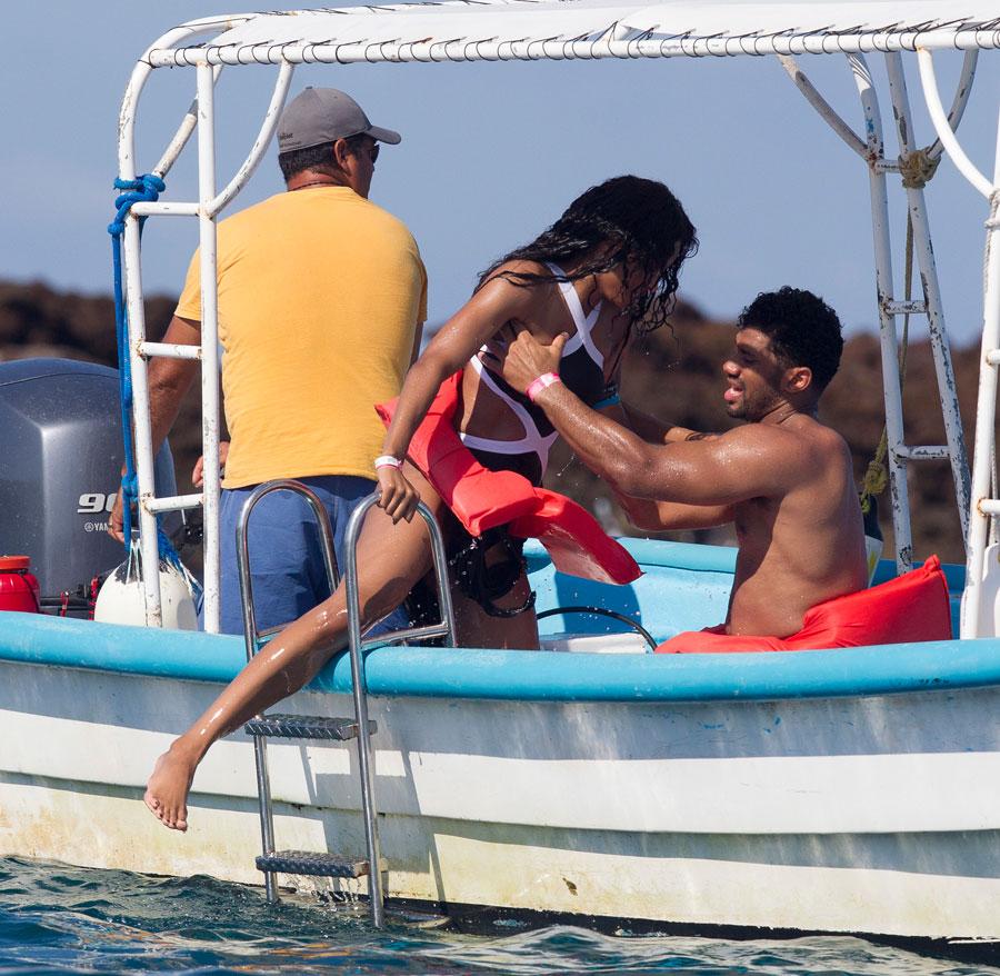 A Vacation With Ciara Inspired Russell Wilson's New Swimwear Line