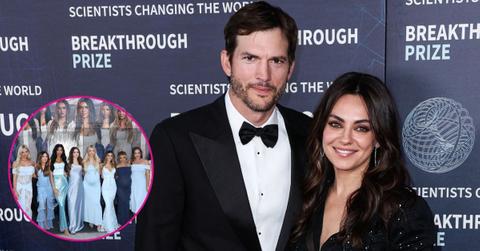 Composite Photo of Ashton Kutcher, Mila Kunis and 'Mormon Wives' Cast