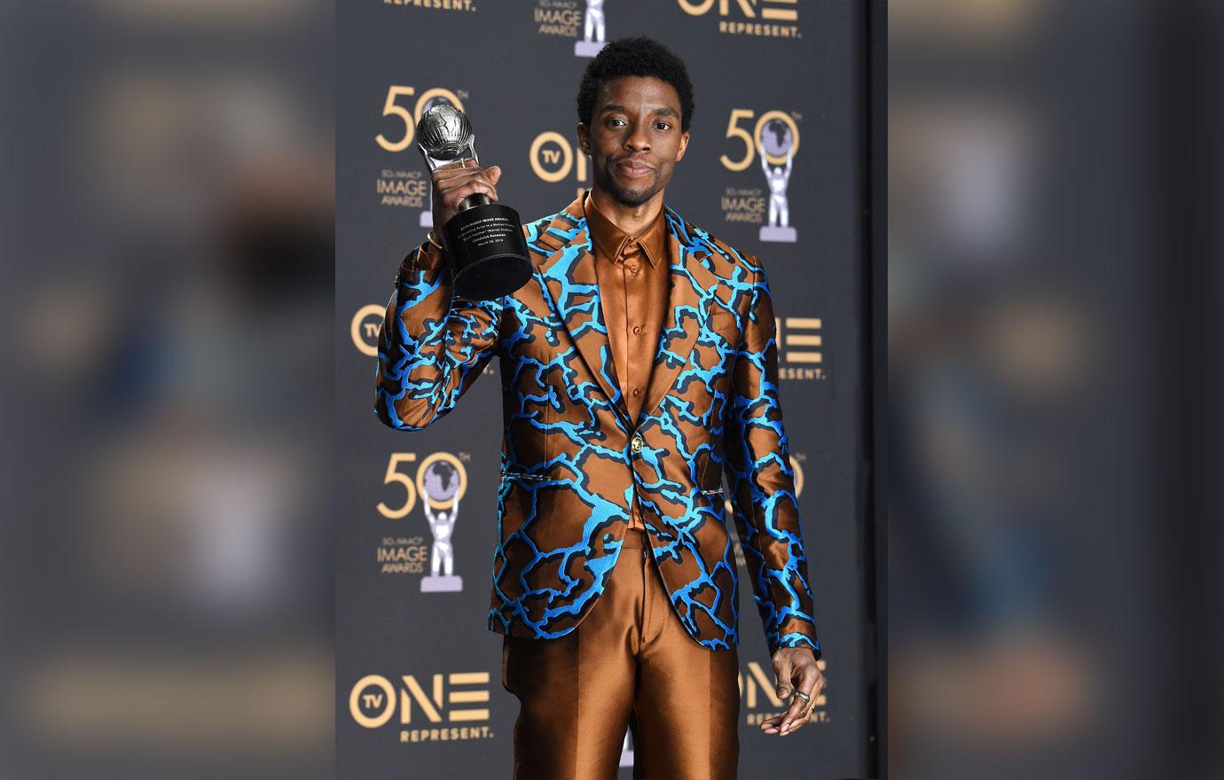 A Look Back At Chadwick Boseman's Best Red Carpet Looks