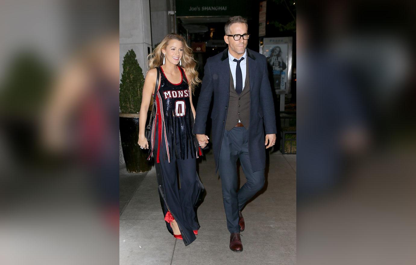 Blake lively and Ryan Reynolds attends a special movie screening in NYC