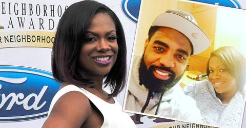 Kandi Burruss Labor Photo